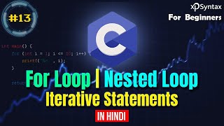 While Loop in C Programming – With Break & Continue | #13 Hindi Tutorial