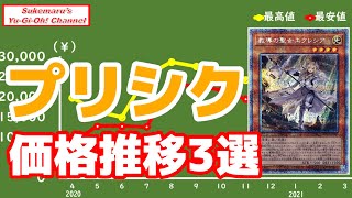 初心者コレクター必見！プリシク価格推移3選【遊戯王】