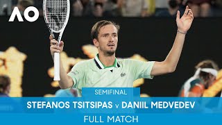 Stefanos Tsitsipas v Daniil Medvedev Full Match (SF) | Australian Open 2022