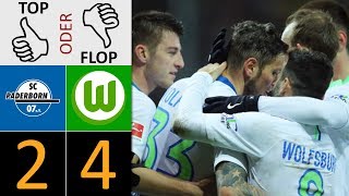 SC Paderborn - VfL Wolfsburg 2:4 | Top oder Flop?