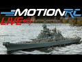 Unboxing the 1/150 Scale Bancroft USS Missouri RC Battleship | Motion RC LIVE