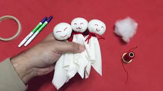 手縫可愛的晴天娃娃Hand sewing cute sunny doll