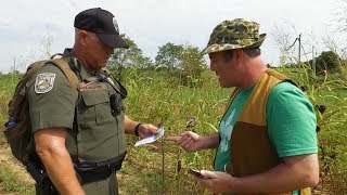 Conservation Officer Ride Along - Checking a Public Dove Field