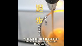 在红尘中，退一步就是智慧【中英】白话佛法 · 节选