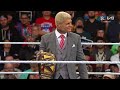 Cody Rhodes’ first entrance as Universal Champion, Triple H declares “Best WrestleMania EVER!”