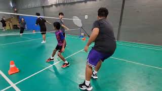 多伦多找羽球教练来CA badminton Academy 🏸 讓你快速掌握如何從基礎打造雙打站位！