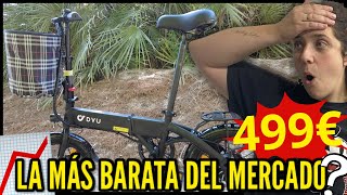 ¿LA MEJOR BICICLETA PLEGABLE PARA VIAJAR? 🚲 #vanlife  Bicicleta electrica DYU A1F