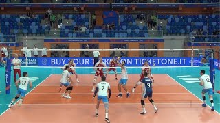 Luciano De Cecco Magic in Argentina vs Poland Volleyball
