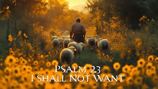 2024 1201: I Shall Not Want - Psalm 23 - part 1