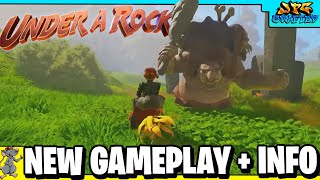UNDER A ROCK - ALL NEW GAMEPLAY AND INFO! Epic Loot! Huge Caves! Underwater Combat And More!