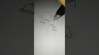 how to draw Lily of the valley