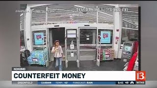 Counterfeit money in Kokomo