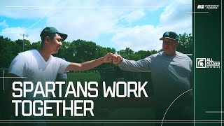 Spartans Work Together | Michigan State Athletics | Spartans All-Access