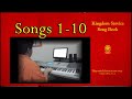 1ª PARTE — Arranjo de 10 Cânticos Rápidos -- Kingdom Service Song Book, Piano Digital