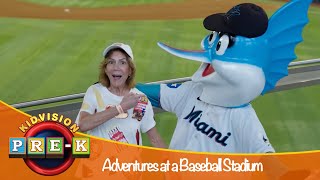 Adventures at a Baseball Stadium | Virtual Field Trip | KidVision Pre-K