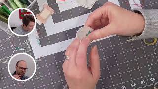 Stitching Live With Lizzie & Sean: Floral Heart Details Die