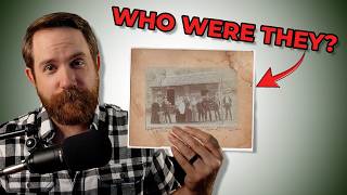 They Lived 100 YEARS Ago! A Genealogist Tells Their Story and RESTORES a Photo