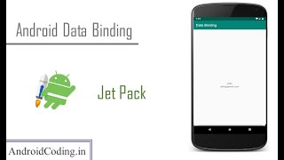Databinding in android || Jetpack Components | android coding