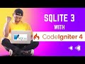 SQLite 3 Database with PHP CodeIgniter 4 framework and DB Browser