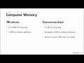 SQL Server Tutorial - Hardware requirements