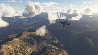 First look at the Mach Loop in the Inibuilds Lockheed T-33 Shooting Star in Flight Simulator 2024