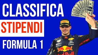 CLASSIFICA STIPENDI 2024 FORMULA 1 QUANTO GUADAGNANO I PILOTI F1