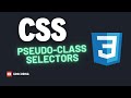 Pseudo-class selectors in CSS