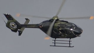 4Kᵁᴴᴰ Eurocopter EC135 T1 German Army Flying Display @ NATO DAYS 2021