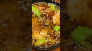 小エビとアボカドのアヒージョスクロール Scrolling Shrimp and Avocado Ajillo