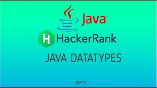 #8 Java DataTypes | Hackerrank Java Solutions