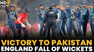 Victory To Pakistan | England Fall Of Wickets | Pakistan vs England | 5th T20I 2022 | PCB | MU2L