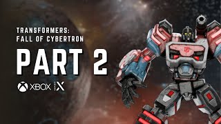 Transformers Fall of Cybertron - Defend the Ark Part 2 (Xbox Series X) 60FPS HDR