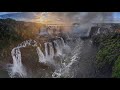 The largest waterfall system in the world, BRASIL, Iguazu National Park: Amazing Planet (4K) 2023