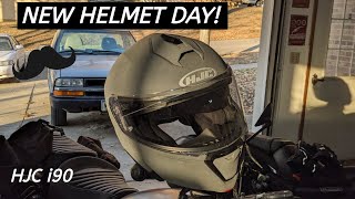 HJC i90 - Full Face Modular Helmet - Wahoo!