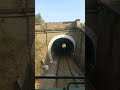 Live view from cab of fastest train crossing through tunnel in mountains countryside #live #shorts