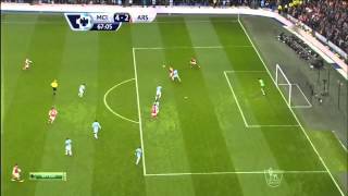 manchester city - arsenal giroud offside