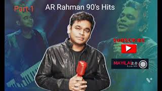 AR Rahman 90's Hit Songs _ AR Rahman Evergreen Songs Tamil _ Tamil Peppy Songs,@Mayilai20
