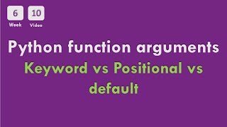[6-10] CS50x In Arabic - Python function arguments ( Positional vs Keyword vs Default)