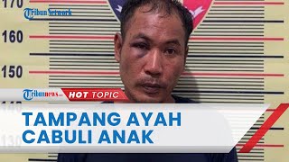 Ini Tampang Ayah yang Cabuli 2 Anak Kembarnya dan Teman Anaknya di Luwu Utara, Mata Kanannya Lebam