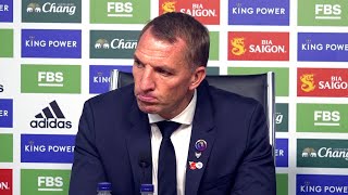Brendan Rodgers FULL post-match press conference | Leicester 0-1 Manchester City