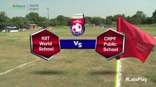 RFYS: Delhi Jr. Boys - KIIT World School vs CRPF Public School Highlights