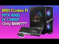 MSI Codex R RTX 4060 Review - A Legit Budget Gaming Desktop for only 699 ?