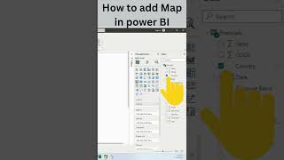 How to add Map in power BI | Power BI Tutorial for Beginners