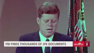 FBI discovers thousands of new JFK assassination documents