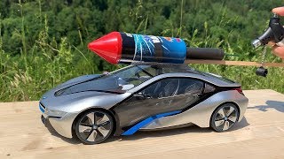 Rocket powered BMW i8 RC CAR !!