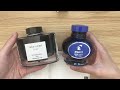 Fountain Pen Ink Swatches: Pilot iroshizuku vs Pilot Namiki, Sailor Shikiori vs Sailor Manyo