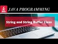 Difference between String and String Buffer class | Java Programming | Hindi
