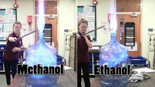 Whoosh Bottle - Methanol Vs Ethanol