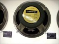 celestion speakers and audio booth at namm 2013