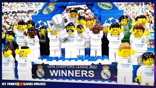 Real Madrid - the story of Champions League Winners 2022 in Lego Football